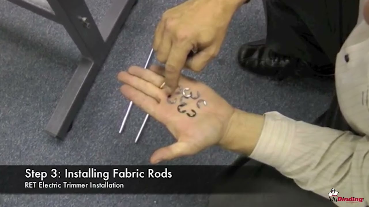 Royal Sovereign Wide Format Electric Trimmer Instalation Video