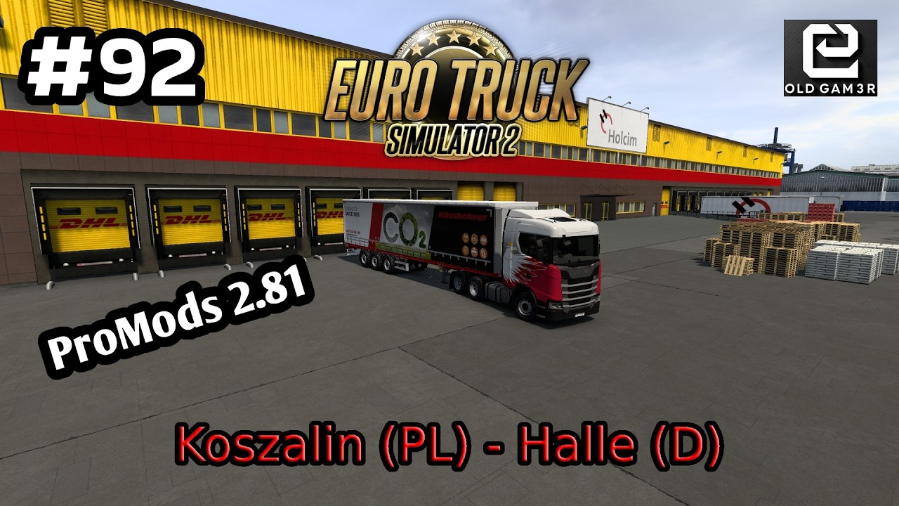 ETS2 #92 / PROMODS / KOSZALIN (PL) - HALLE (D) / PL