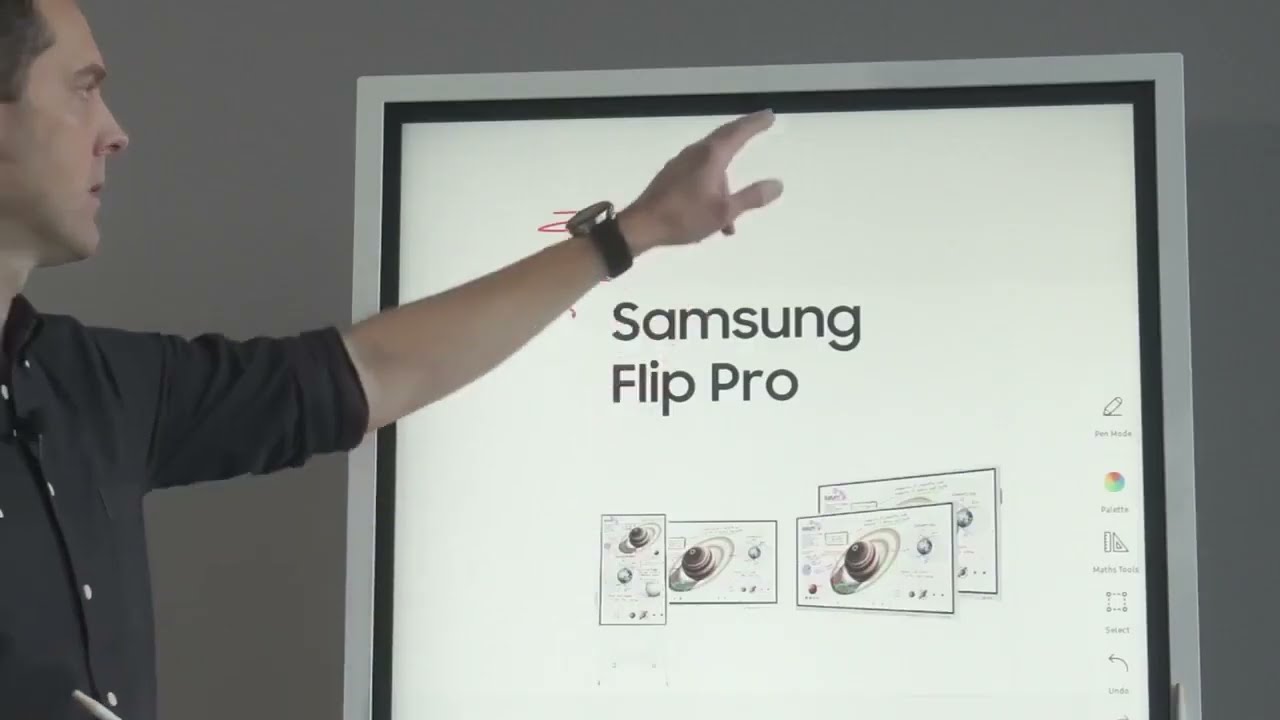 Tutoriel vidéo du Samsung Flip Pro