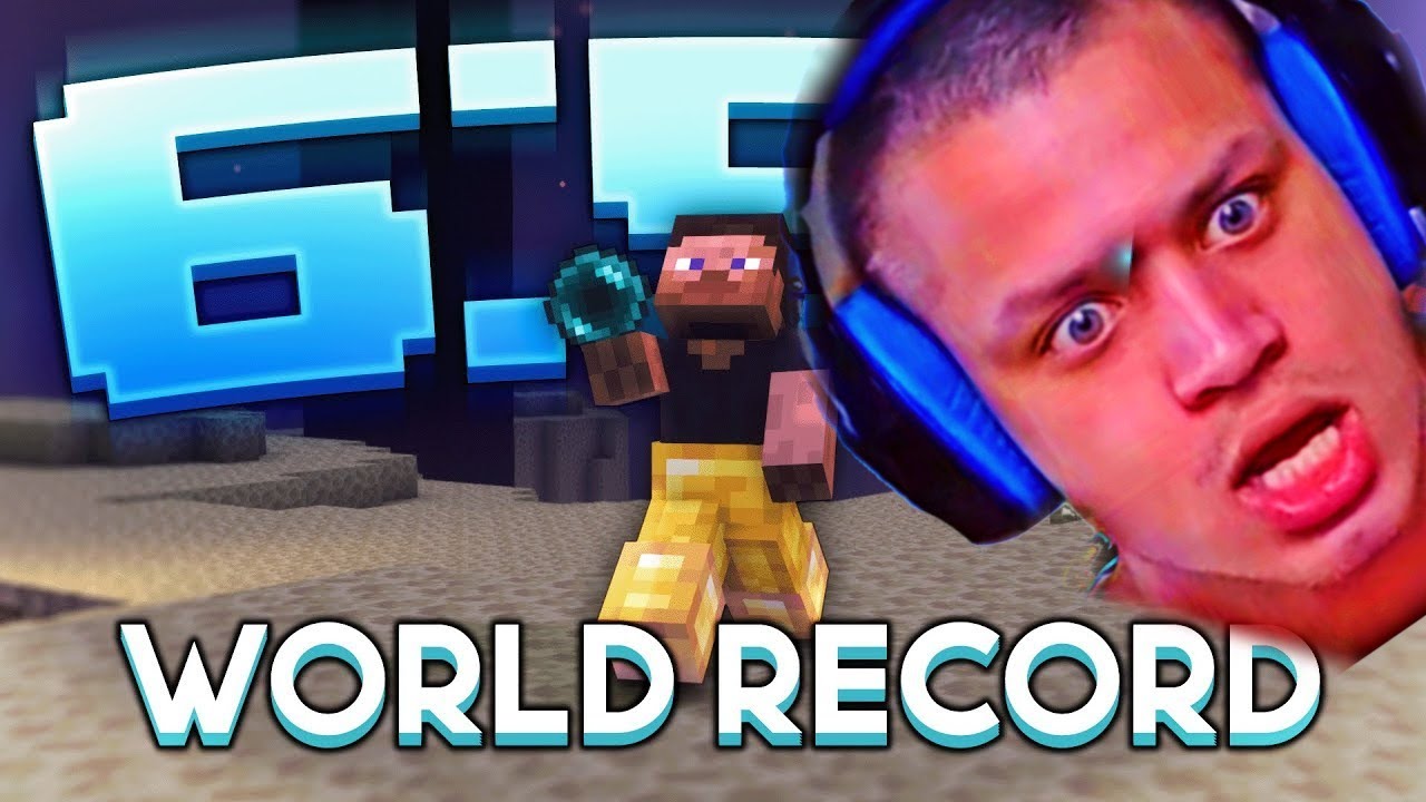 Tyler1 Reacts to Minecraft Speedrun WORLD RECORD (6:50) | lowkey speedrun wr
