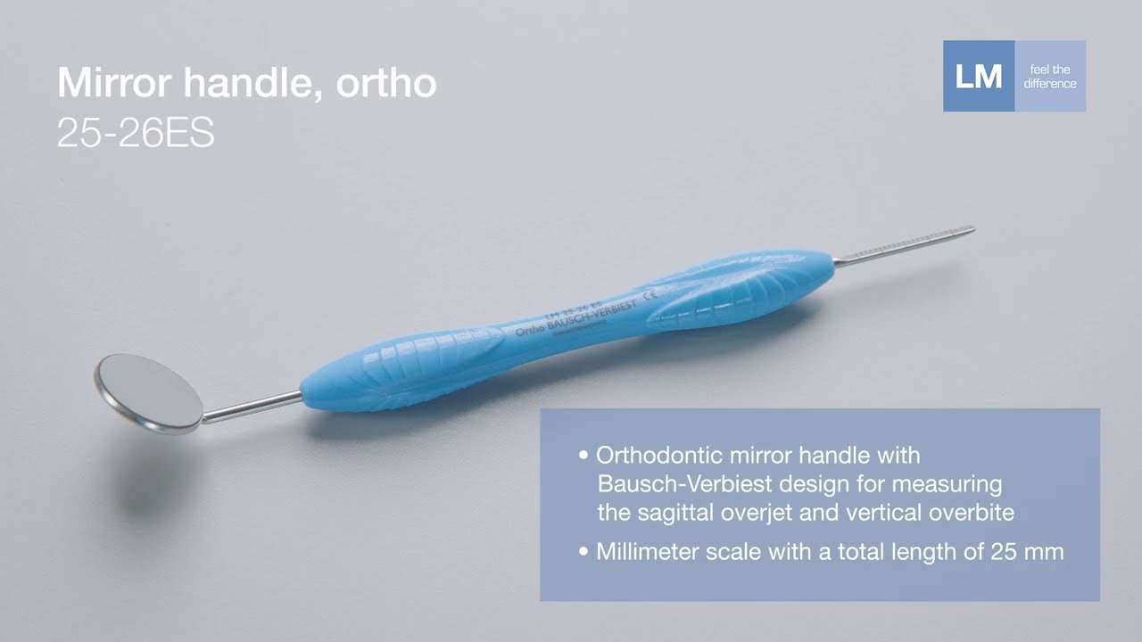 How to use LM™ Ortho Mirror Handle instrument