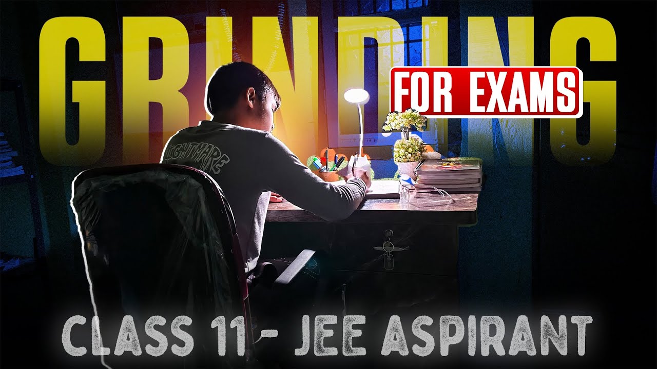  MY EXAM STUDY ROUTINE AS A *11TH GRADER* hectic day😭📚JEE2027 ASPIRANT