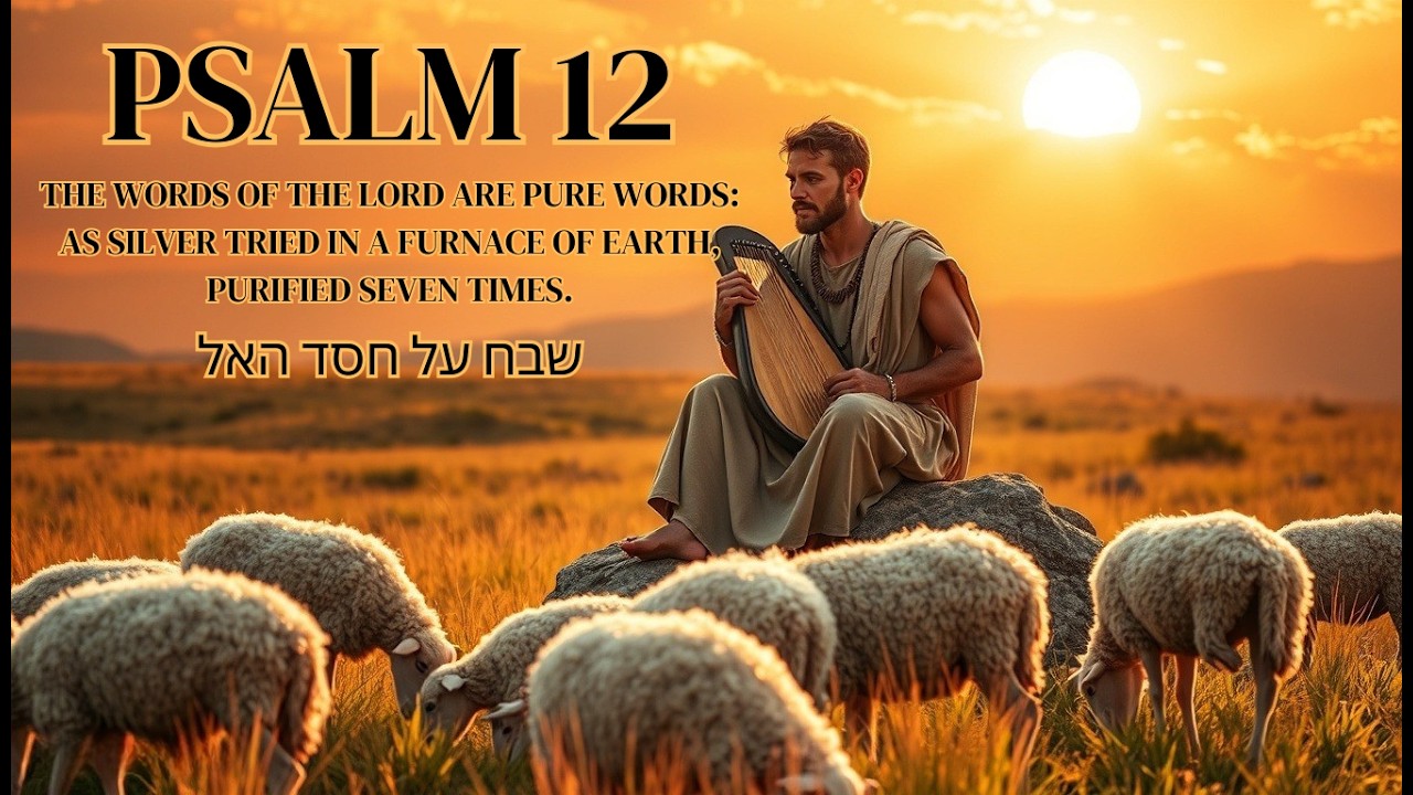 🎶 Listen to Psalm 12 in Hebrew Worship Songs | Jehovah Speaks with Pure Words