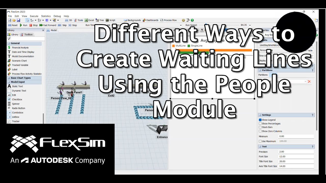 Different Ways to Create Waiting Lines Using the People Module
