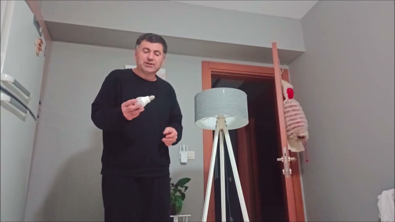 pratik abajur (lambader) kurulumu.