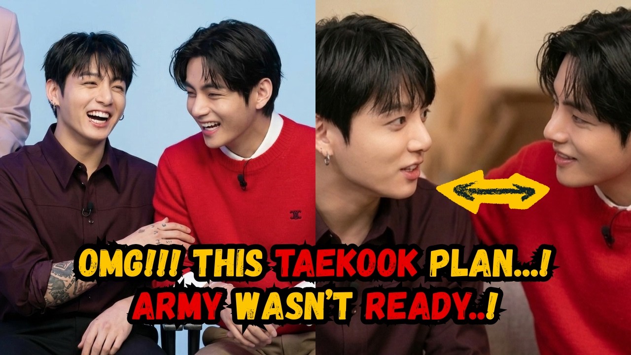 ARMY Can’t Believe It… Jungkook Reveals His Plan With Taehyung.!