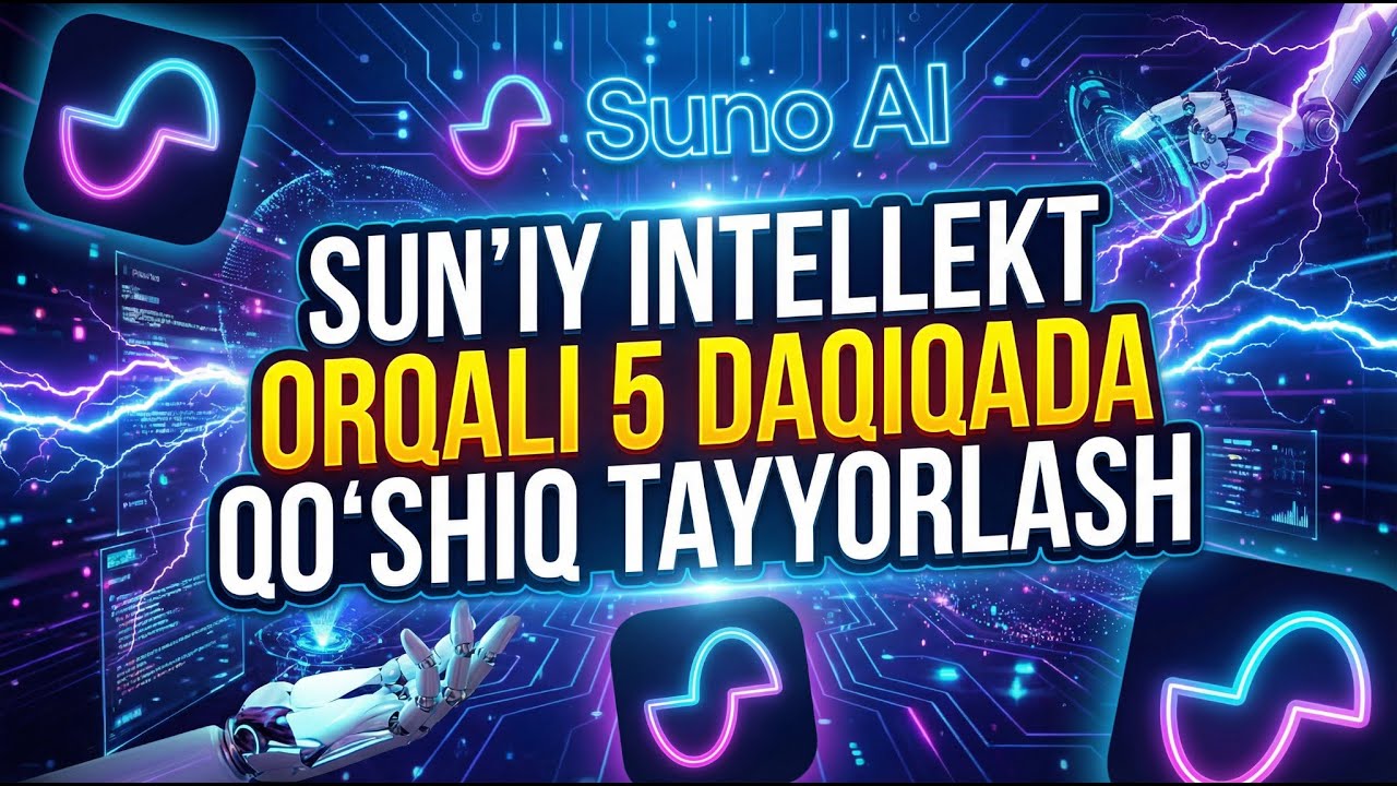 5 daqiqa suniy intellekt yordamida o'zbekcha qo'shiq tayyorlaymiz!