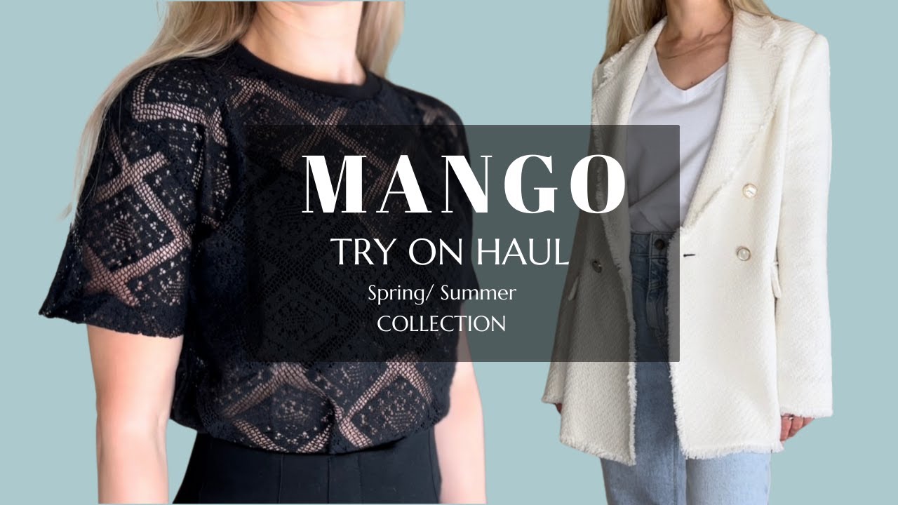 Примерка модных новинок от Mango: новая весенне-летняя коллекция