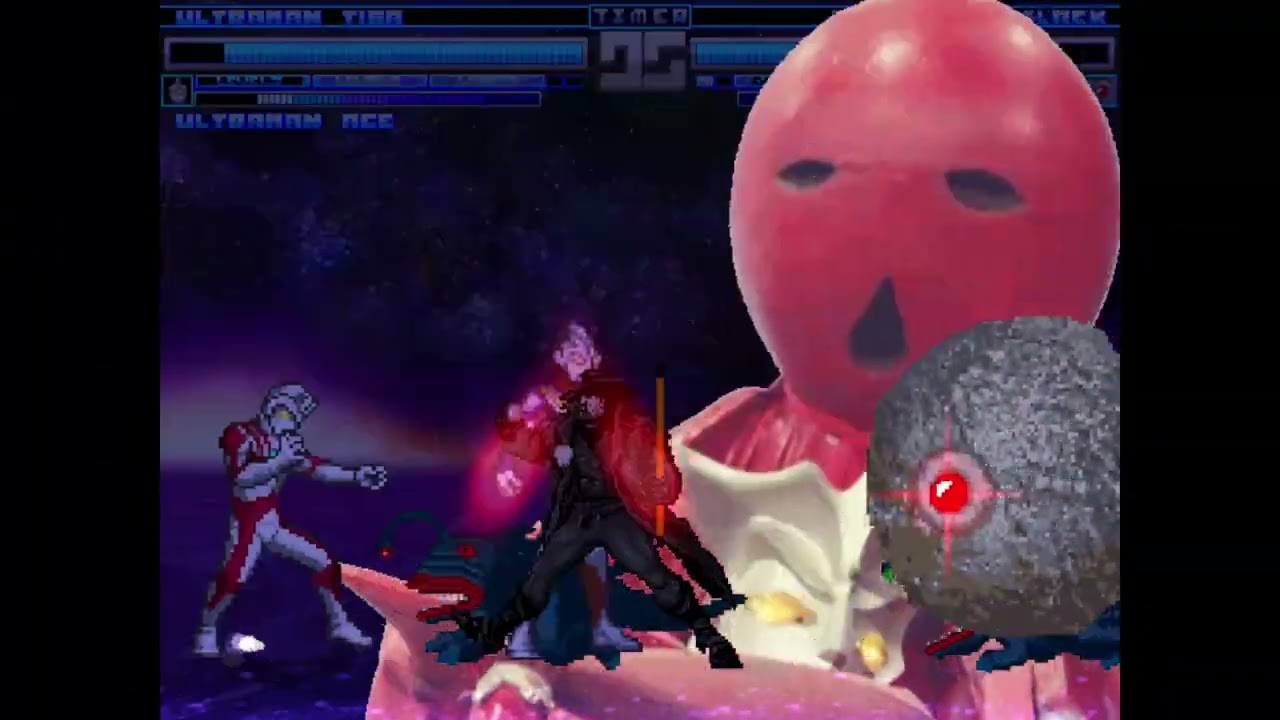 MUGEN: Ultraman Tiga And Ultraman Ace Vs The Black Directive And The Black Star