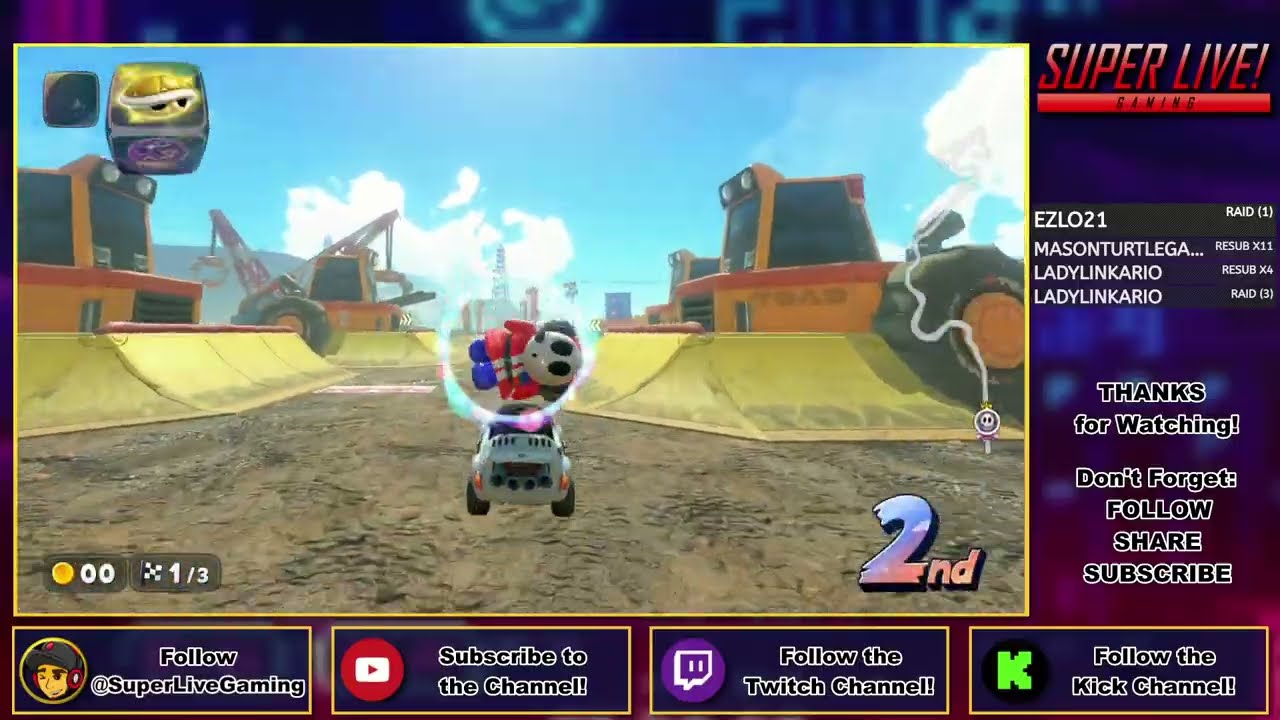Mario Kart World - Online Racing - Twitch Archive [2.11.26] | Super Live Gaming
