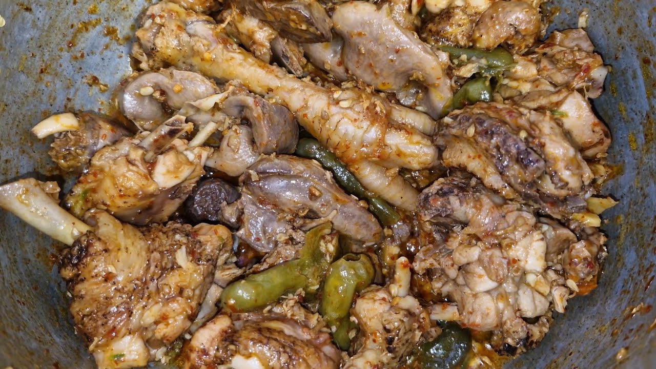 Chicken Recipe | Lotha Naga Dish | Naga Style cooking | How to cook chicken 
