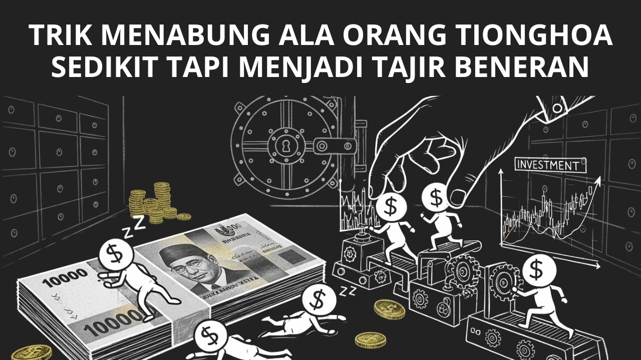 Trik Menabung Orang Cina Simpel, Tapi Bikin Tajir