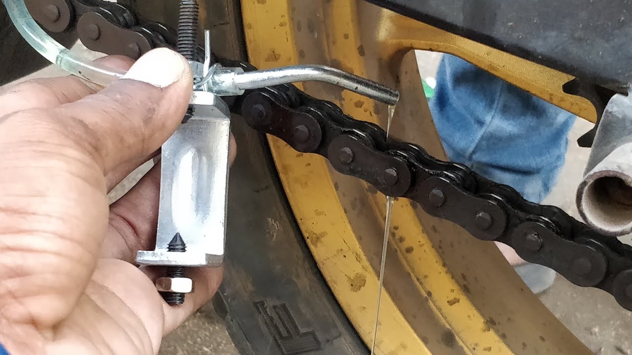 Automatic Chain Luber For All Motorcycles!!!
