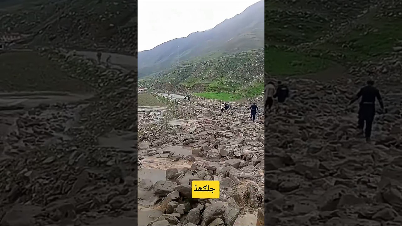 Land Slide On Naran babusar Top Road At jalkhad | Naran Road latest update