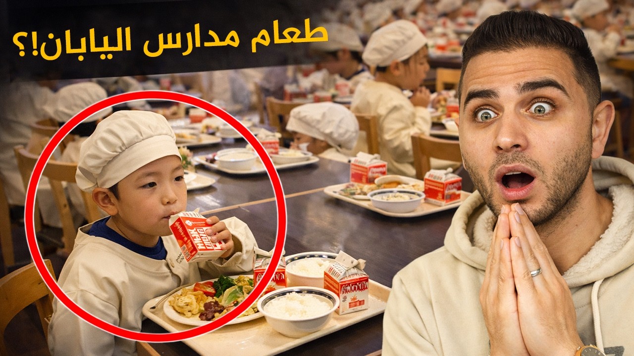 هل يشرب أطفال اليابان الحليب مع السمك يومياً😱