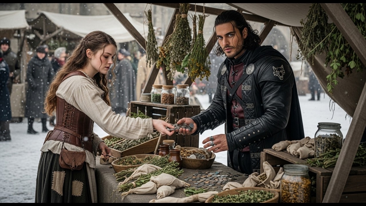 The Rejected Omega Sold Herbs in the Market — The Alpha King Bought Every Single One