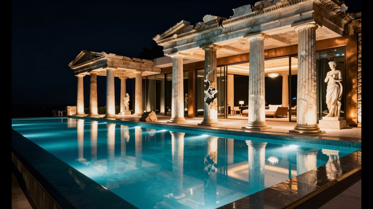 Inside a $100M Ancient Greek Mega-Mansion | Luxury Tour