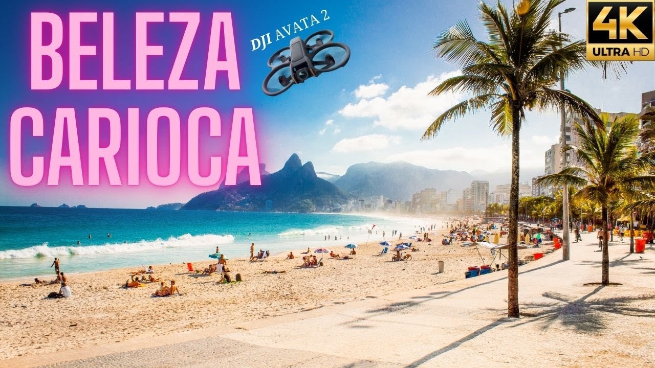 DJI Avata 2: sobrevoo pelas praias do Rio de Janeiro