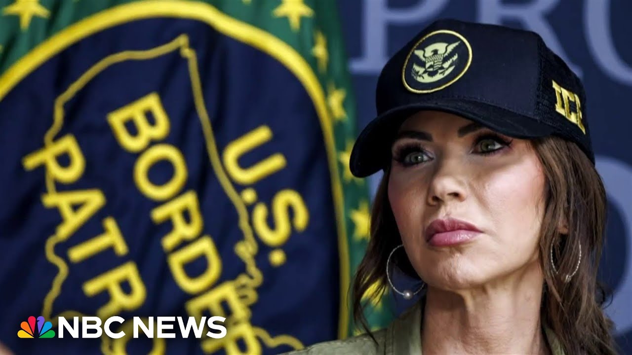 Trump fires DHS Secretary Kristi Noem