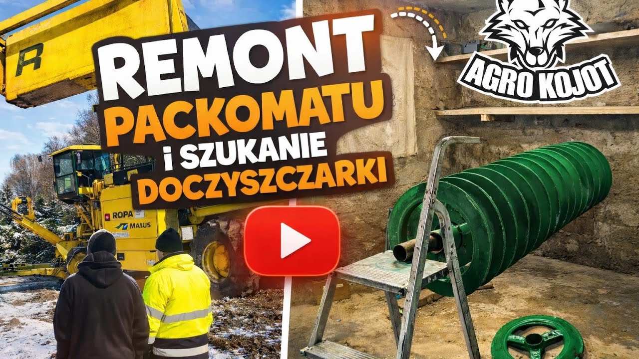 #VLOG Nie chcą mi zabrać buraków/ remont packomatu/rozładunek nawozu/kulig/ polonez na przegląd 