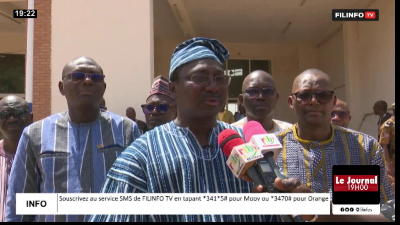 Le journal de 19H du 26 février présenté par Daniel OUEDRAOGO