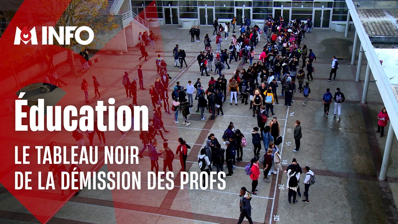 &Eacute;ducation nationale : le tableau noir de la d&eacute;mission des profs