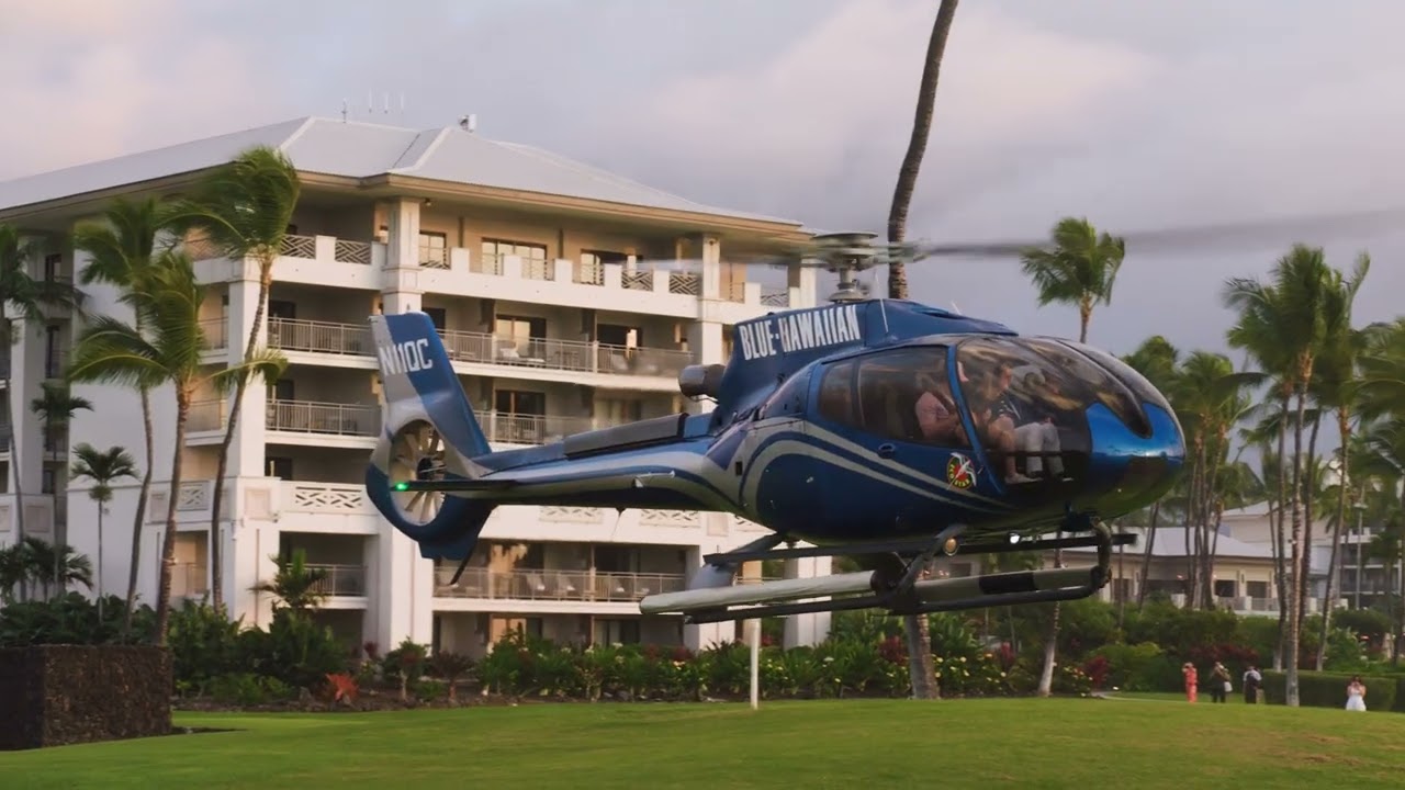 Fairmont Orchid | Private Helicopter Arrival