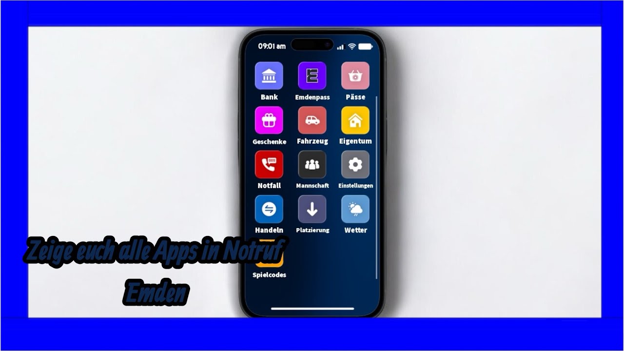 Ich zeige euch alle Apps in Notruf Emden ￼