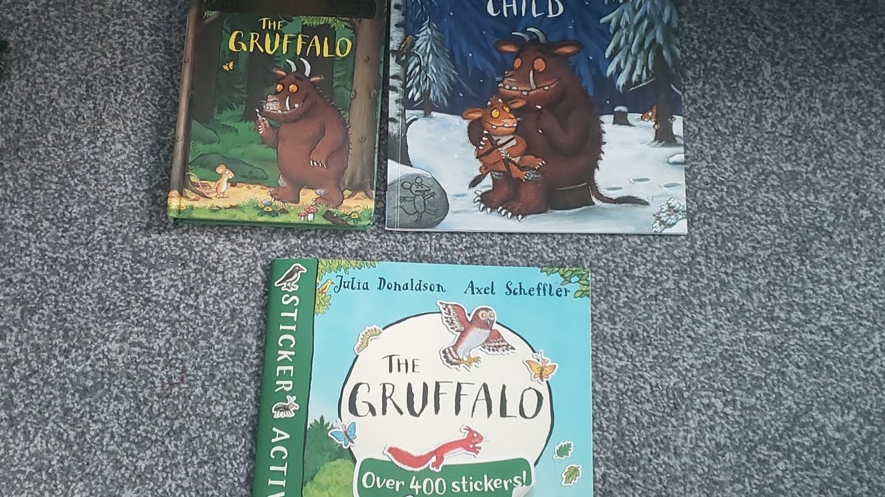 All The Gruffalo Books (1-2/Including A Sticker Book)