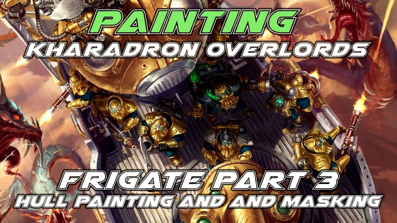 Painting Kharadron Overlords Frigate Part 3
