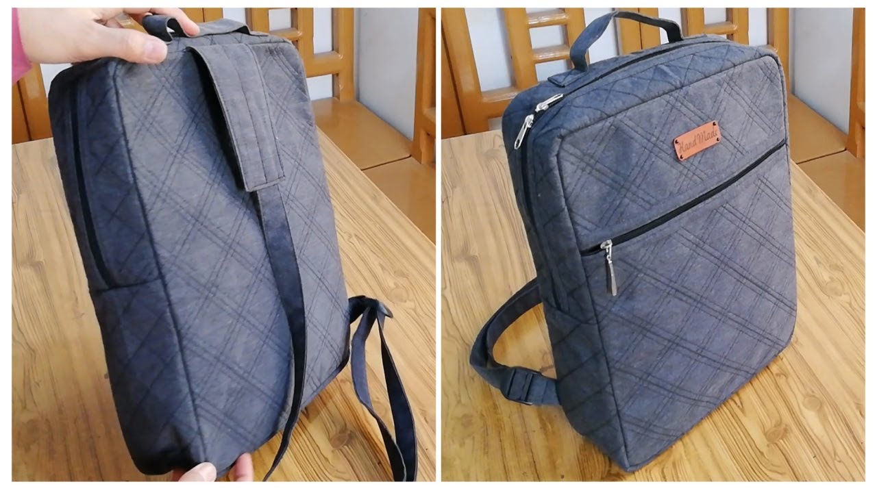 من نص متر قماش هتعملي شنطة كروس أولادي/رجالي وتنفع بناتي كمان/بسيطة وسهلة جداً