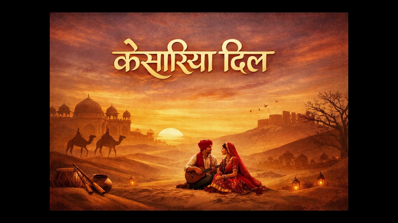 Kesariya Dil ❤️ | Rajasthani Love Song | Romantic Folk Hindi Song 2026