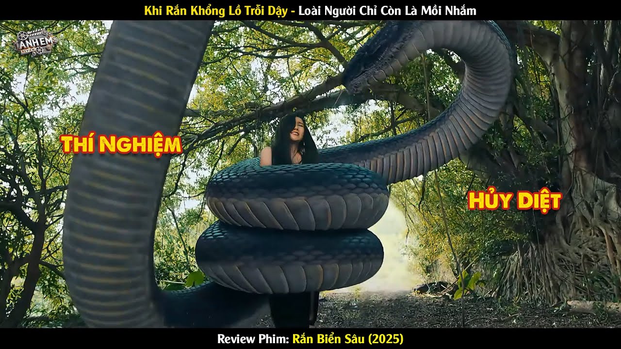 Rắn khổng lồ nổi loạn thống trị biển cả. một sinh vật đột biến. liệu có đáng sợ hơn lòng người.