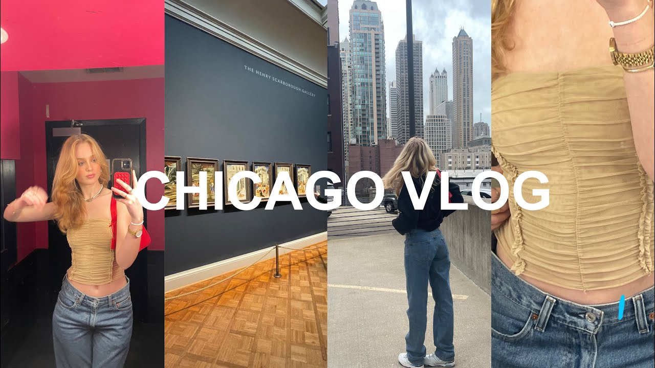 chicago weekend in my life - shopping, skims haul, nighttime skincare routine and more