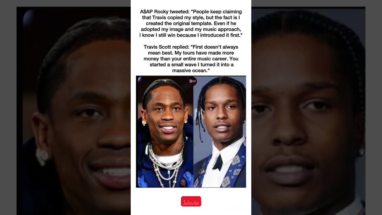 A$AP Rocky vs Travis &ndash; Who Wins? 💀#shorts