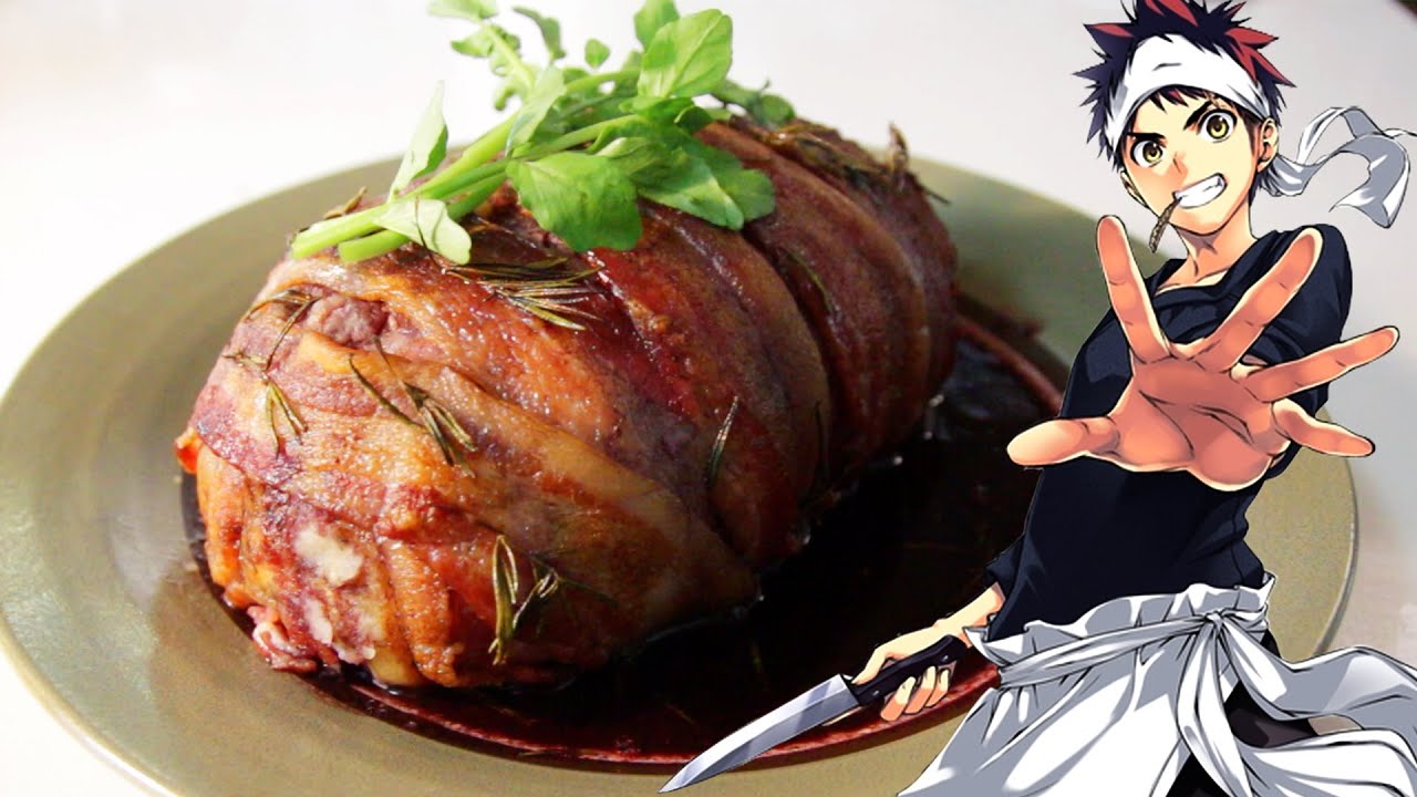 Как приготовить GOTCHA! PORK ROAST из Food Wars, Shokugeki No Soma! Feast of Fiction S4 Ep. 23