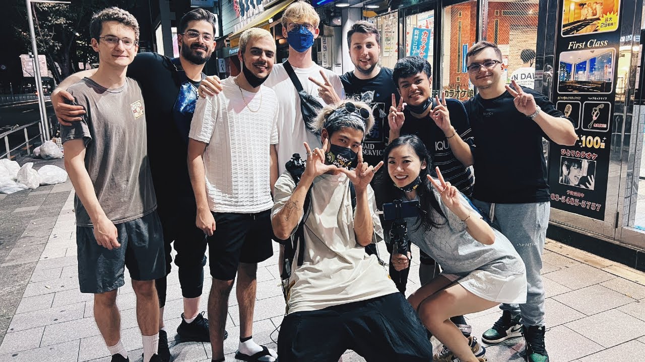 APEX SCARZ AND TSM IRL STREAM IN JAPAN W/ FANFAN