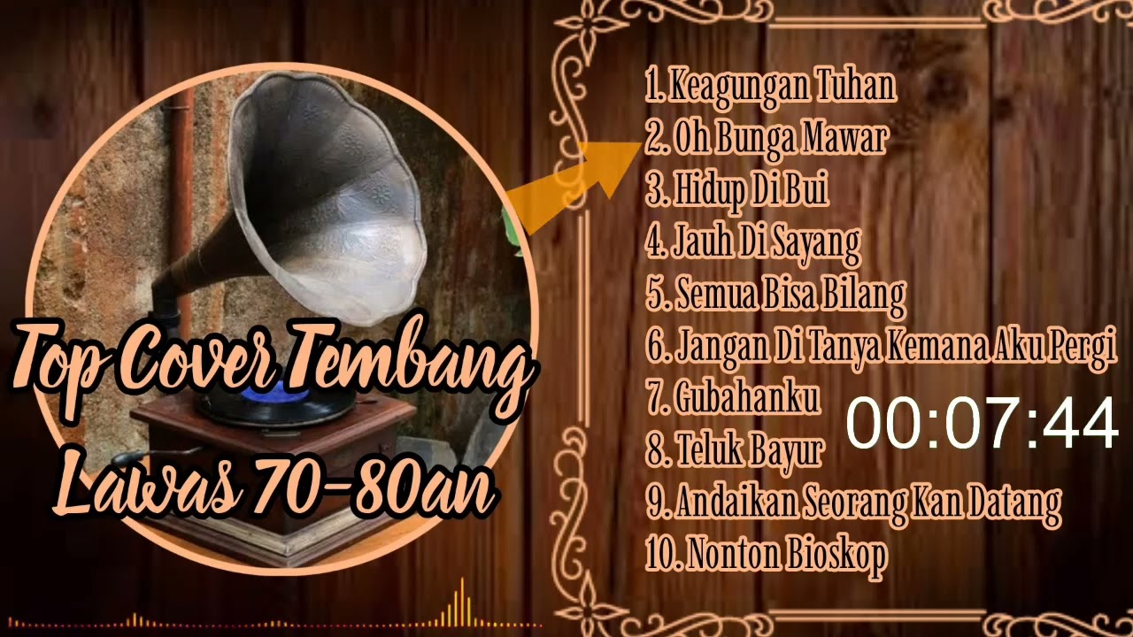 Full Album #LaguLawas #Sepanjangmasa #Lagumelayu #Nostalgia