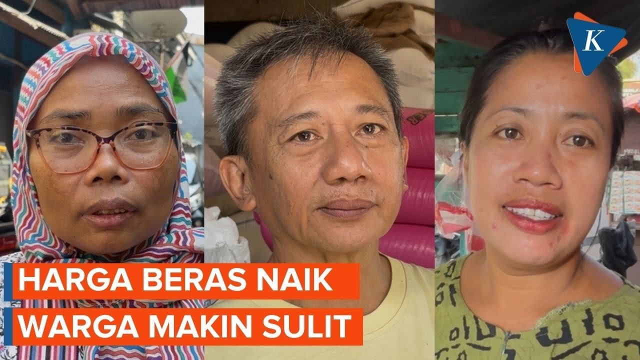Harga Beras Naik Bikin Pedagang dan Konsumen Terbebani