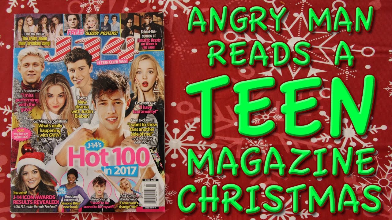 Angry Man Reads a Teen Magazine 7: Christmas