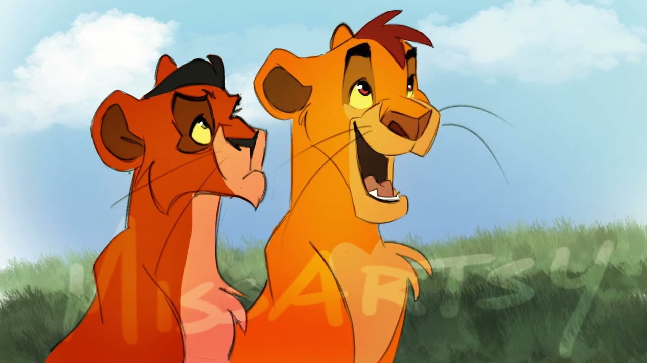 The LionKing Mufasa & Taka Short Animation Scene (FINISHED)