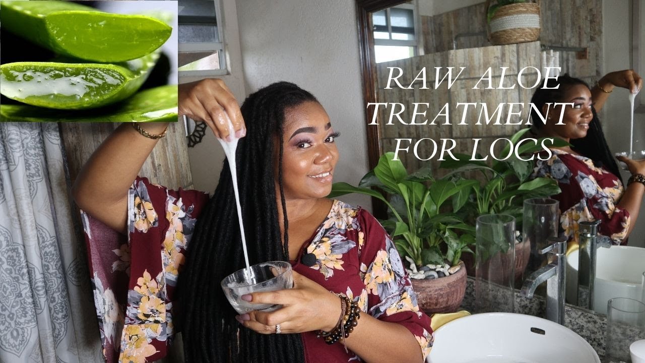 DIY ALOE VERA TREATMENT FOR LOCS| GROW HEALTHY THICK, LONG LOCS|