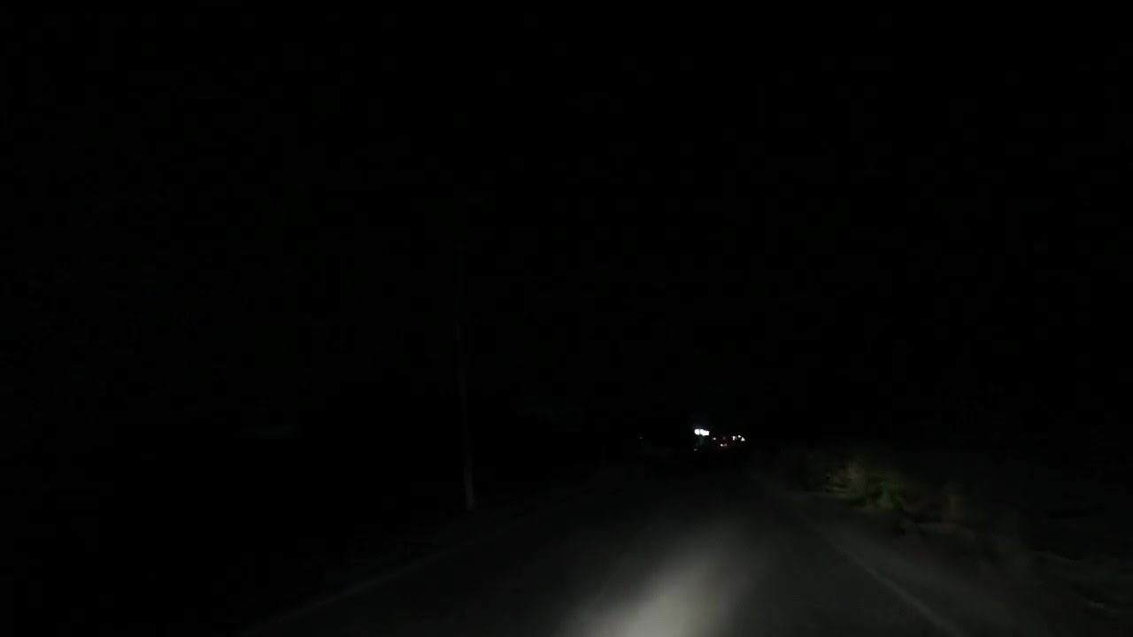 Manduria: Specchiarica al buio. il video della Litoranea