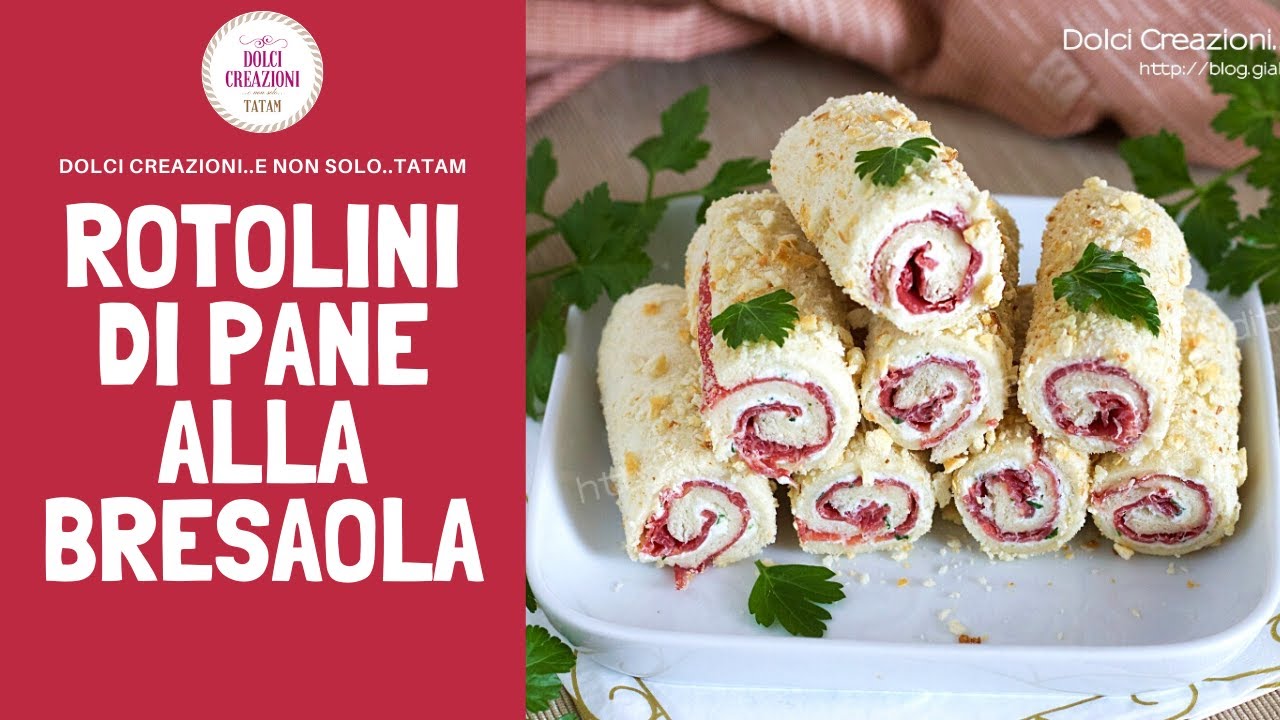 ROTOLINI DI PANE ALLA BRESAOLA