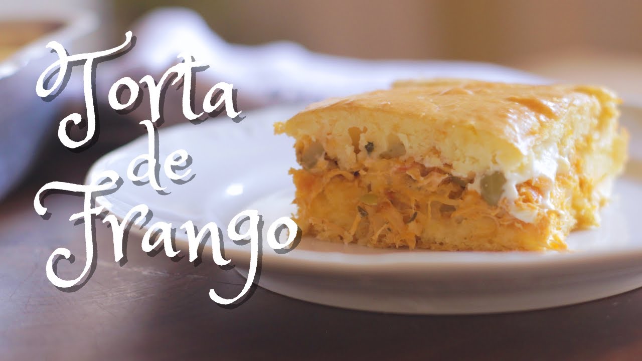 TORTA DE FRANGO DE LIQUIDIFICADOR | Massa fofinha que derrete na boca!