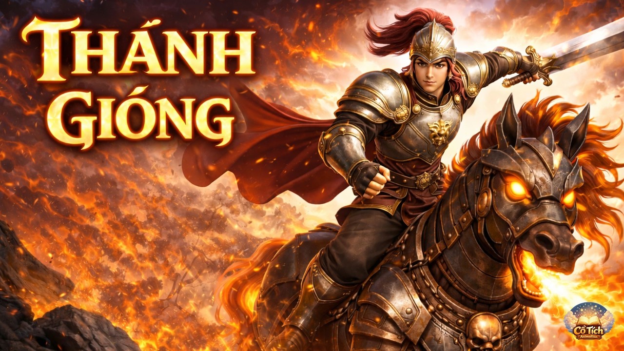 Thánh Gióng - Truyền Thuyết Giữ Nước Hào Hùng | Cổ Tích Animation