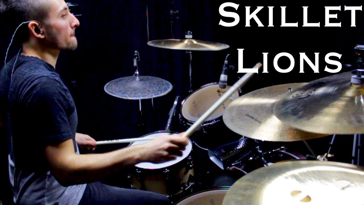 Skillet - Lions - Drum Cover