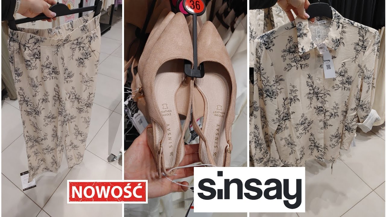 SINSAY❗ NOWOŚCI❗ELEGANCKIE SZORTY❗ŻAKIETY ❗NOWE TOREBKI BUTY❗