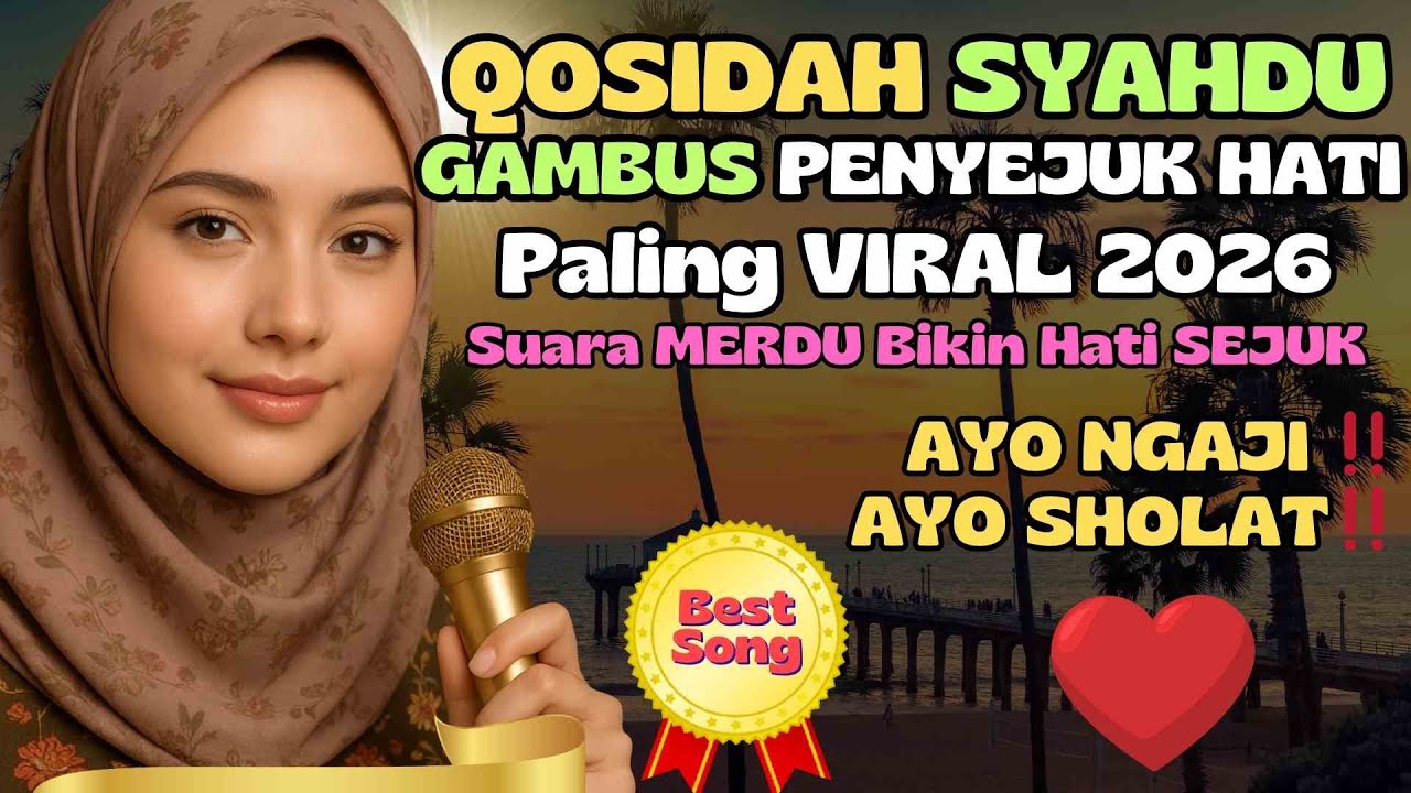 QASIDAH PALING MERDU TERBAIK 2026 ❤️ Musik Gambus Islami Syahdu Penenang Hati & Penentram Jiwa