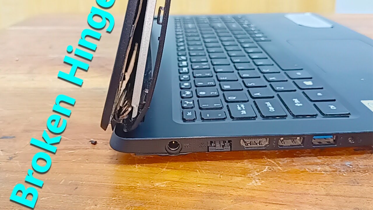 Hinge repaired acer laptop || how to repair broken laptop hinge